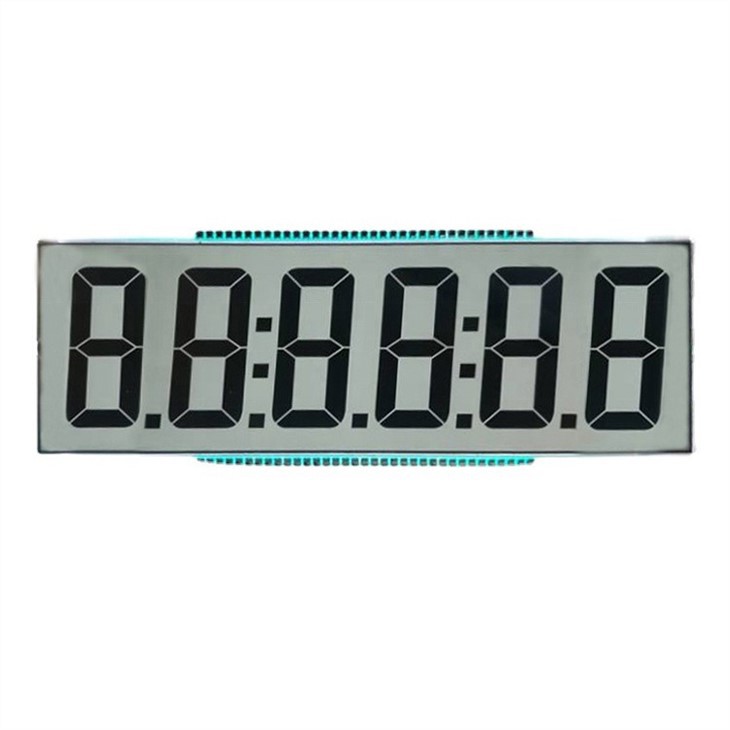 Monokróm szegmensű LCD modul OTP Bankkártyához