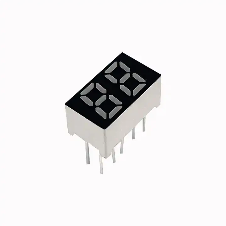0.25 hüvelykes, 2 számjegyű, 7 szegmensű zöld LED kijelző modul