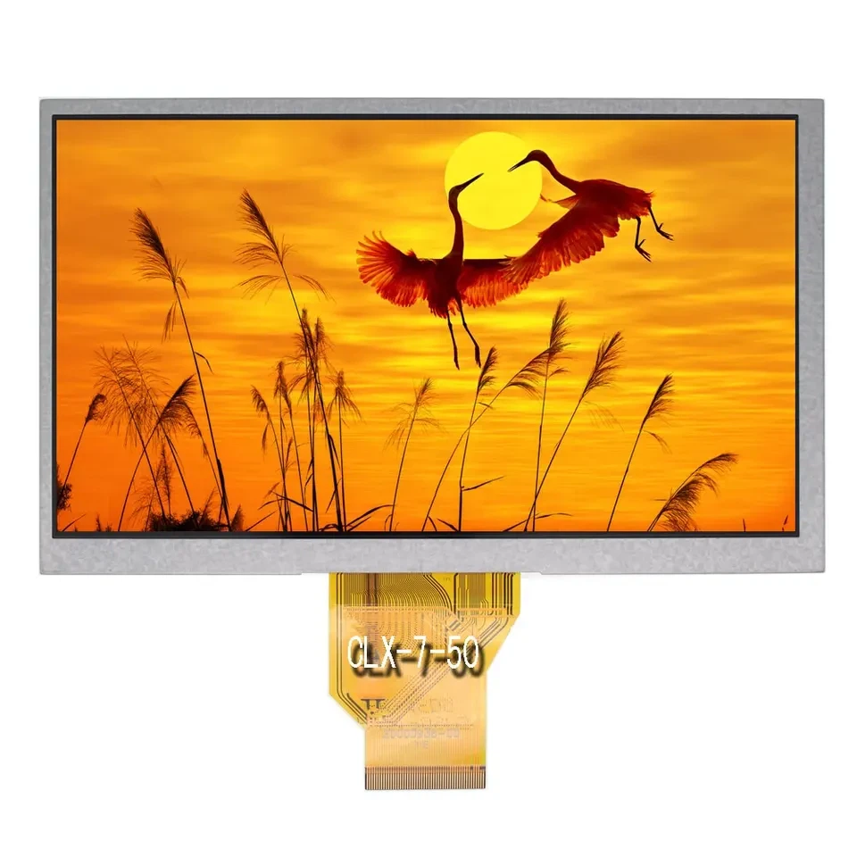 7 hüvelykes TFT 800X480 LCD KIJELZŐ MODUL